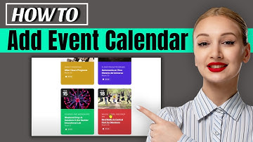 How to add event calendar in elementor (2025)