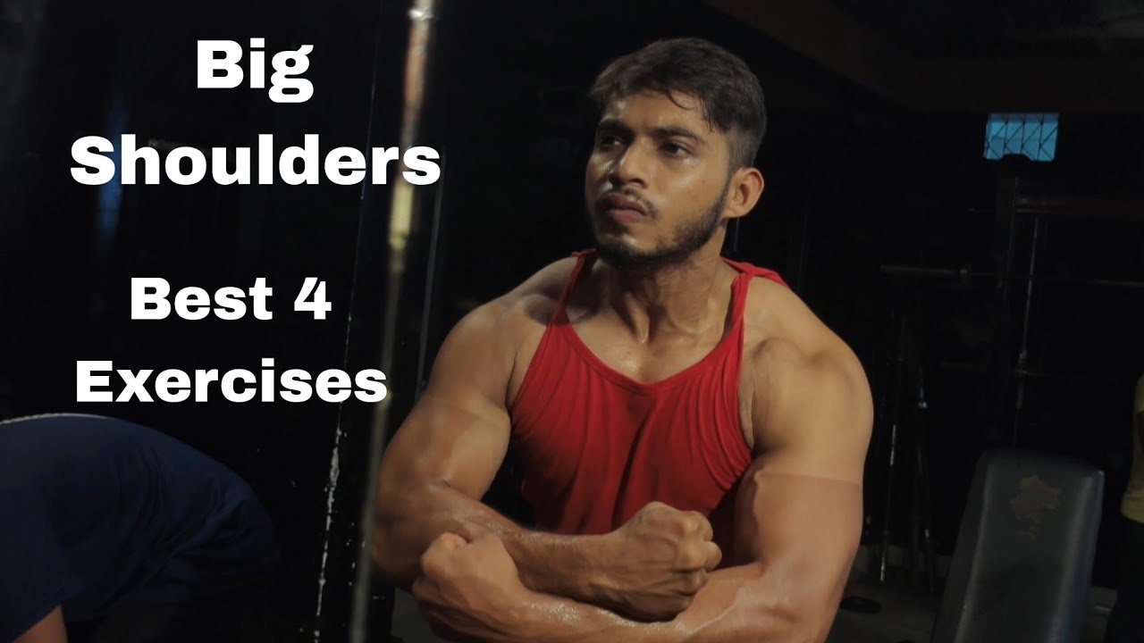 Best Exercises for the Big Round Shoulders / Easy step by step in 2 ...
