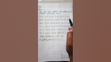 When two dice are rolled