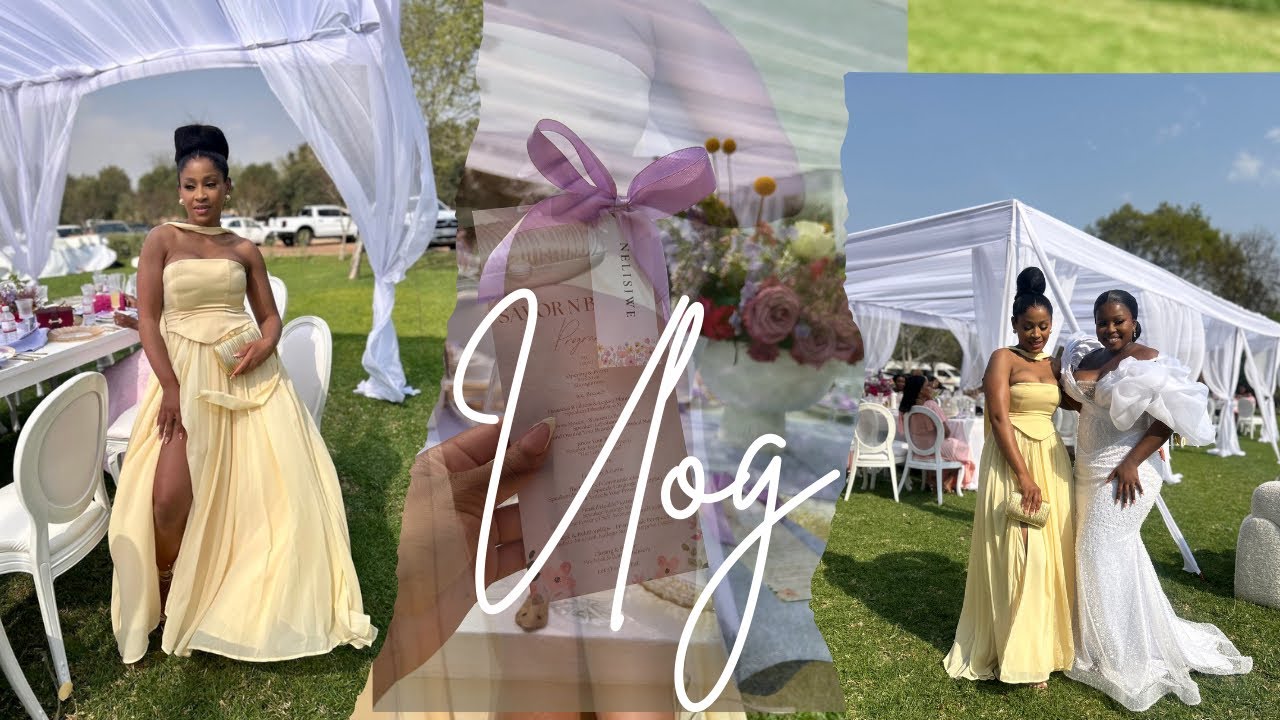 Vlog:Attending Savour N Bloom event 🌸/Hair, makeup and nails /Moja cafe on a monday 🤭