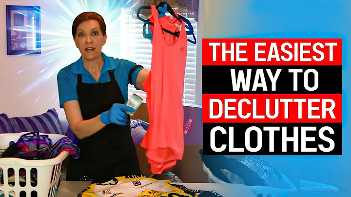 The Easiest Way to Declutter Clothes - Purge Your Closet the Easy Way