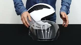LS2 OF600 COPTER Visor Removal & Installation