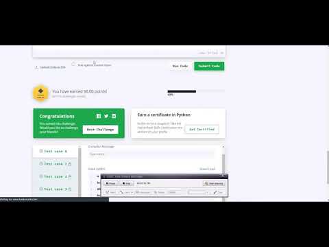 Hacker Rank Code Challenge, word order