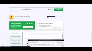 Hacker Rank Code Challenge, word order