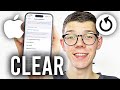 How To Clear App Usage Data On iPhone - Full Guide