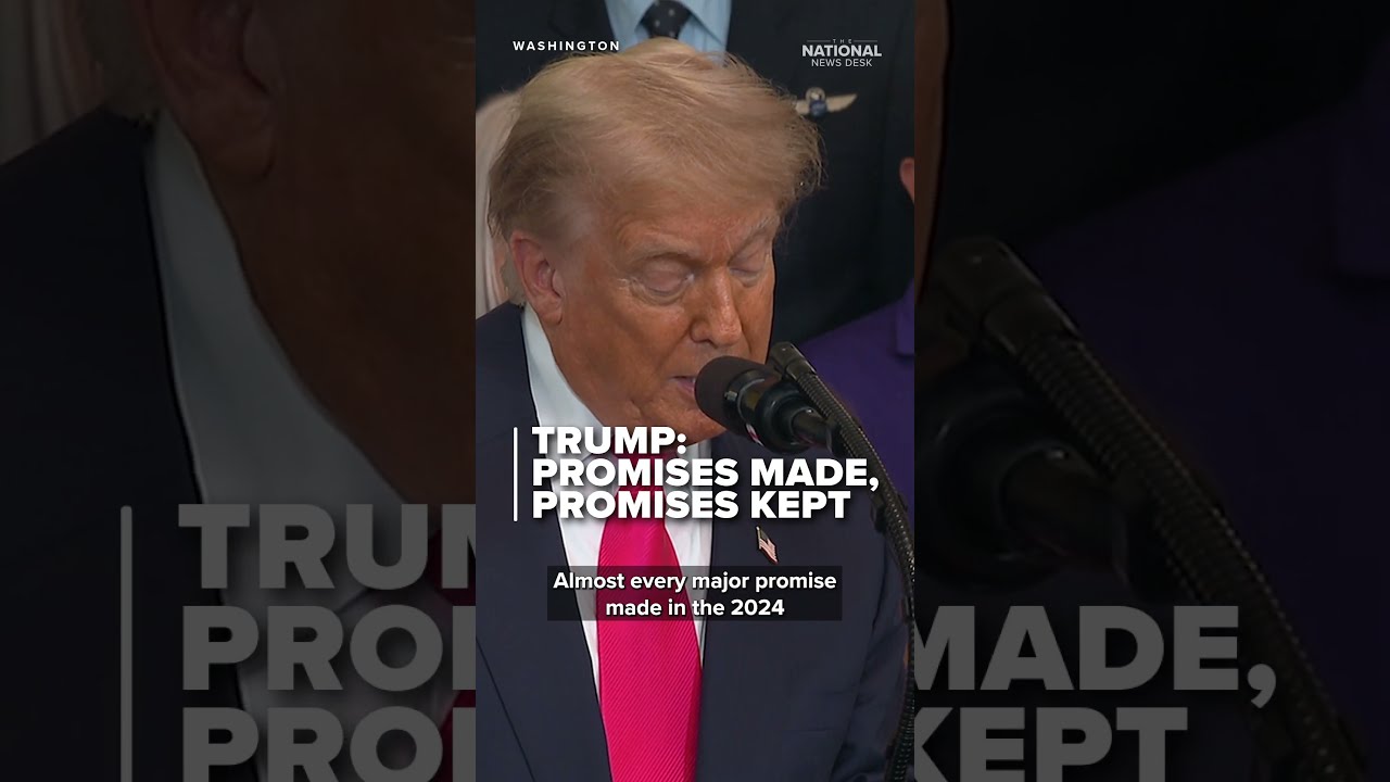 President Trump Promises Made Kept