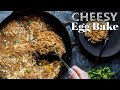 How to Make Cheesy Crispy Eggs | Keto Brunch Recipe