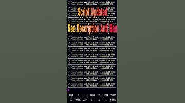 Bitcoin Mining Script Update