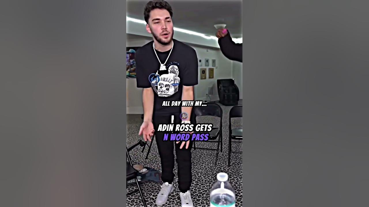 Adin almost says the N word