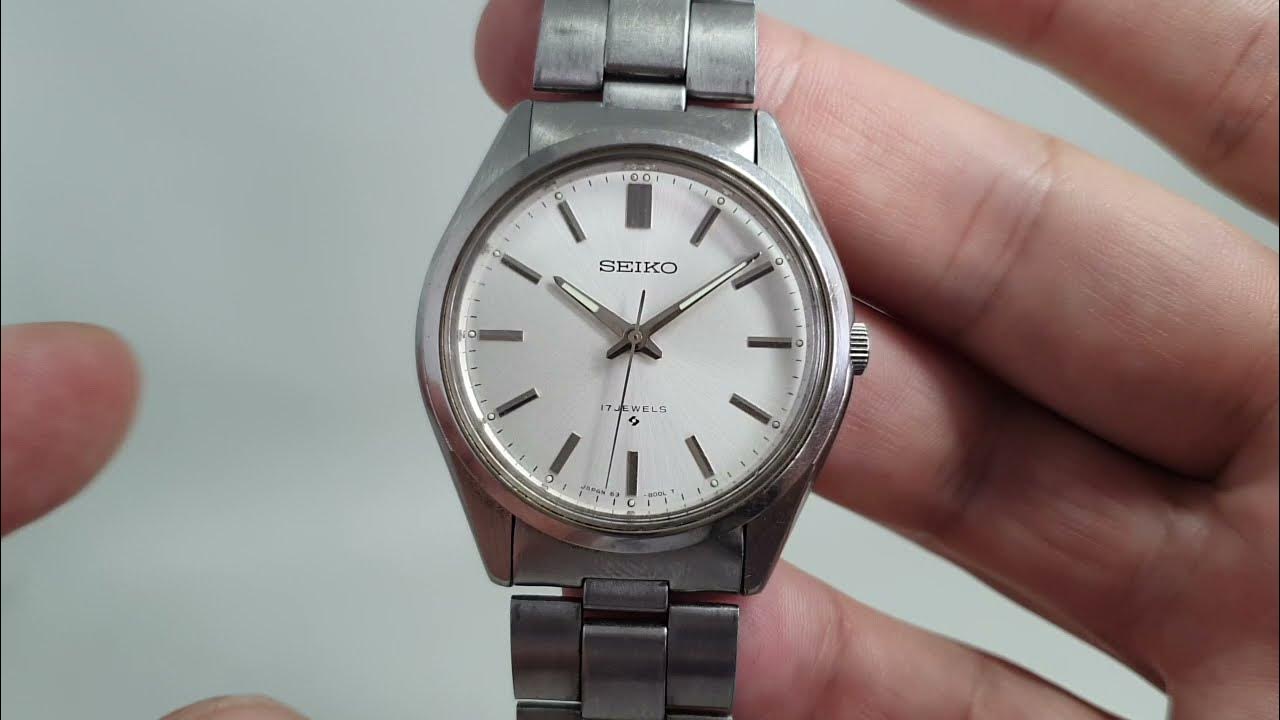 1978 Seiko hand winding men's vintage watch. Model reference 6300-8000 -  YouTube