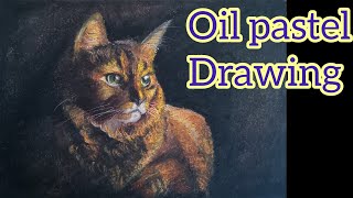 Oil pastel drawing l Time lapse