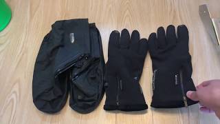 バイク 防水グローブとブーツレインカバー