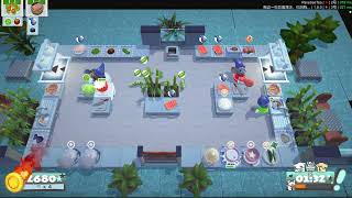 Overcooked!2 HaHa Test Shop [3P] 4600 61plates