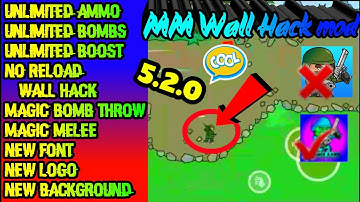 #DA2 mini militia Wall Hack Mod 5.2.0 || Latest version || By piano and tech shreyas