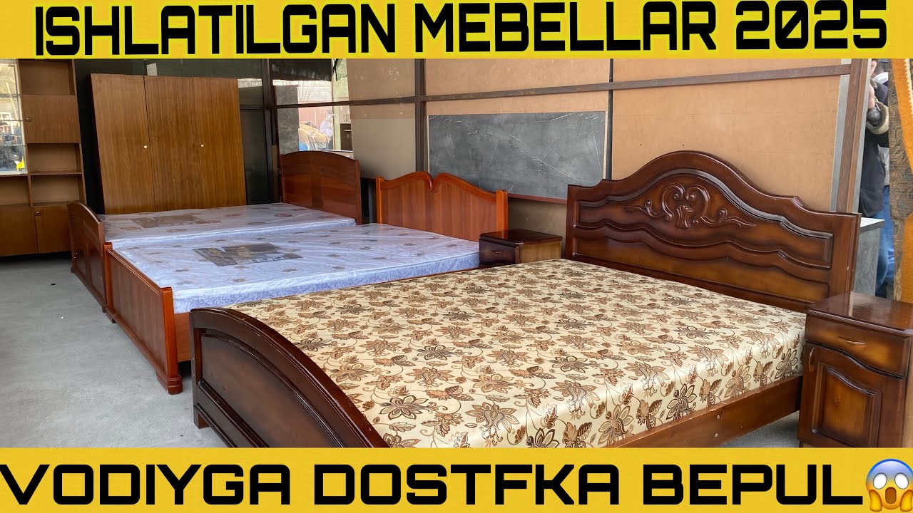 Arzon narxda ishlatilgan mebellar