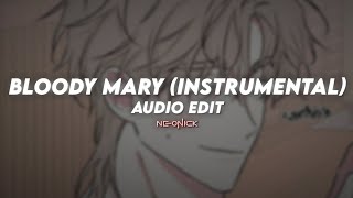 bloody mary (instrumental) - lady gaga | edit audio screenshot 2