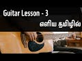 Lesson 3  tamil guitar lessons  for beginners  start naming frets