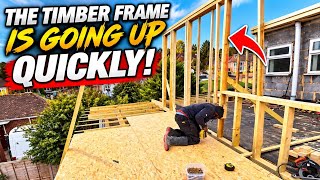 We started decking the flat roof - 3 Extensions in 1 - Episode 62