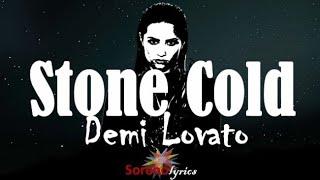 Demi Lovato - Stone Cold (Lyrics Video)🎵🎵