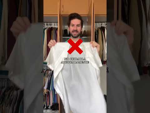 Video: ¿Deberías desabrochar las camisas de vestir cuando las lavas?