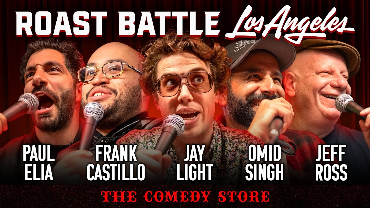 RBL LA @ The Comedy Store | Jeff Ross + Frank Castillo + Paul Elia + Jay Light + Omid Singh