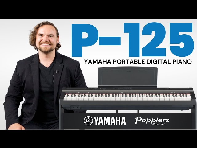 Yamaha P-125 Portable Digital Piano Full Review with Playing Examples