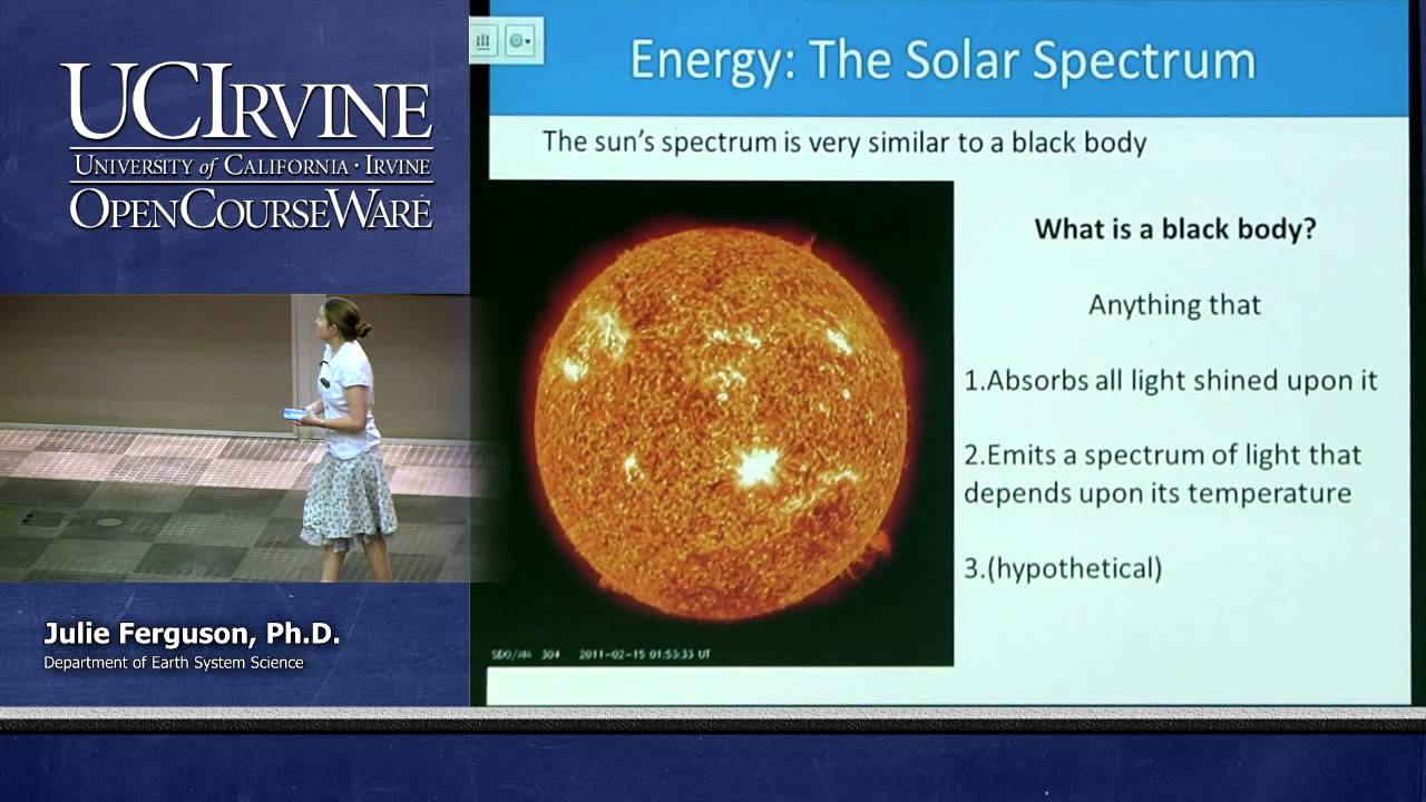 ESS 5. Lec 03. The Atmosphere: Solar Radiation and the Seasons