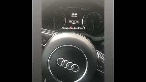 Needle sweep Audi A3 8V limousine