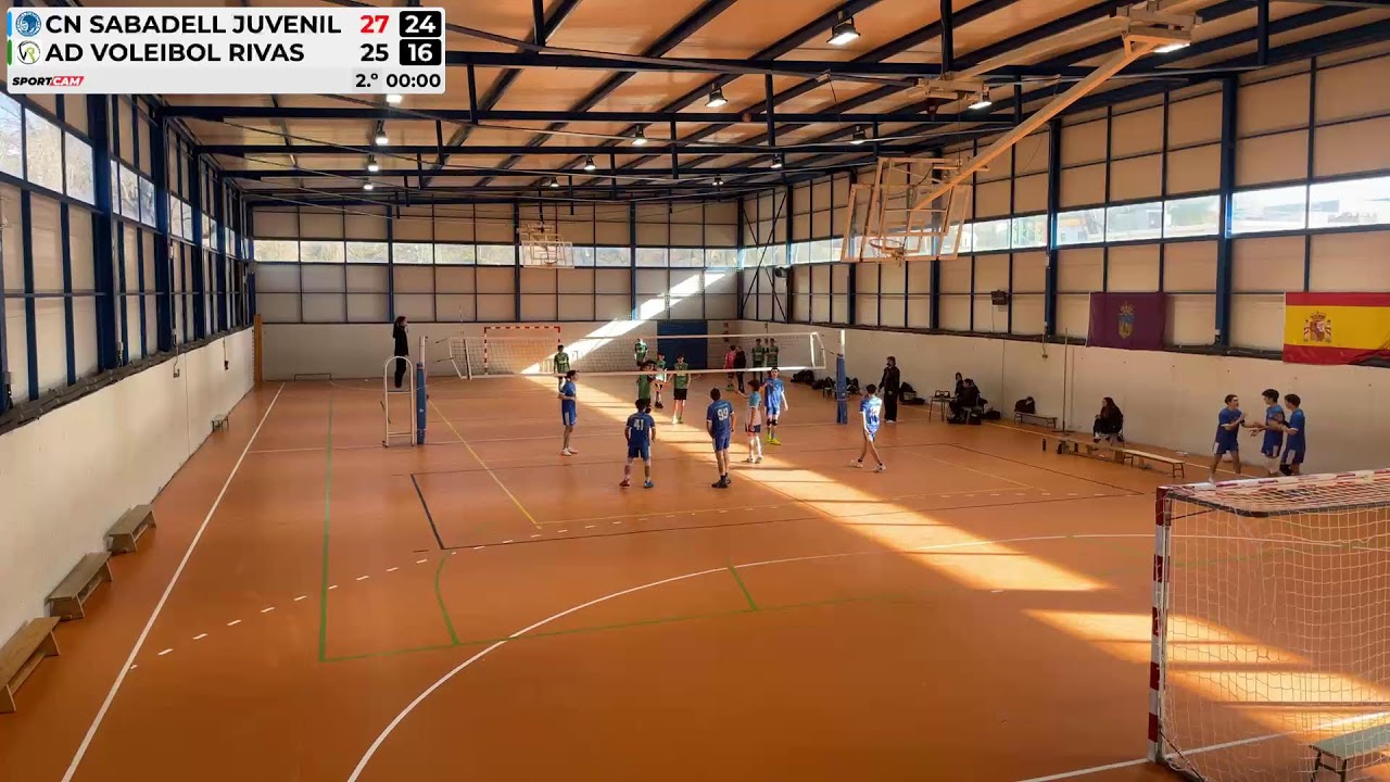 CN Sabadell Juvenil Blau VS CV Rivas