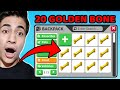 20 TANE GOLDEN BONE 🐶 Altın Chow Chow Pet ( Roblox Adopt Me )