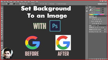 Photoshop | How to Change Background from Transparent to White or another color