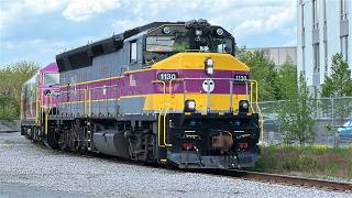 Chasing the Readville Switcher with Heritage GP40MC-3 #1130!