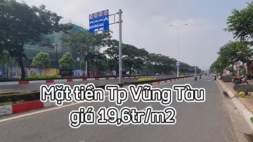 VT483 Đất Mặt tiền Tp Vũng Tàu giá ngộp chưa đến 20tr/m2