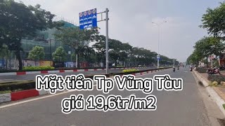 Vt483 Đất Mặt Tiền Tp Vũng Tàu Giá Ngộp Chưa Đến 20Trm2