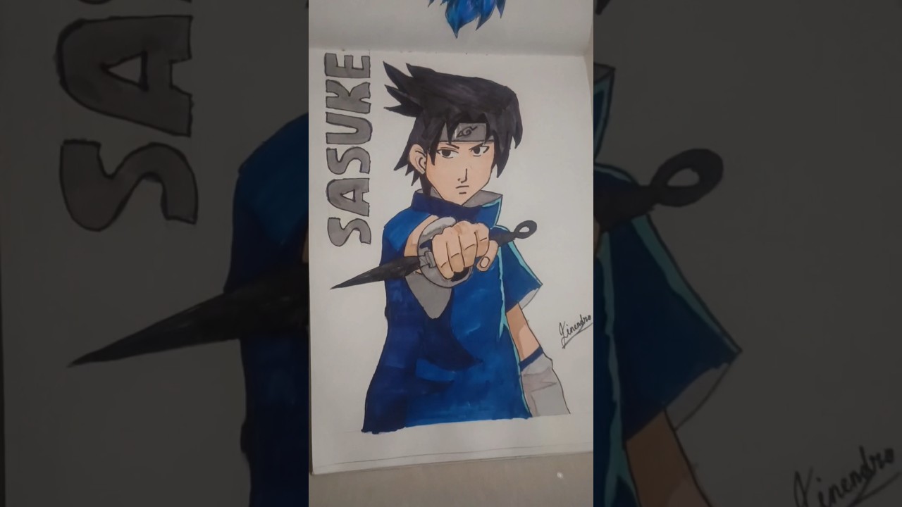Sasuke Drawing 