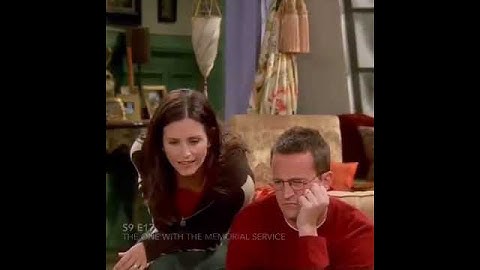 Clip 9: The one with the memorial service