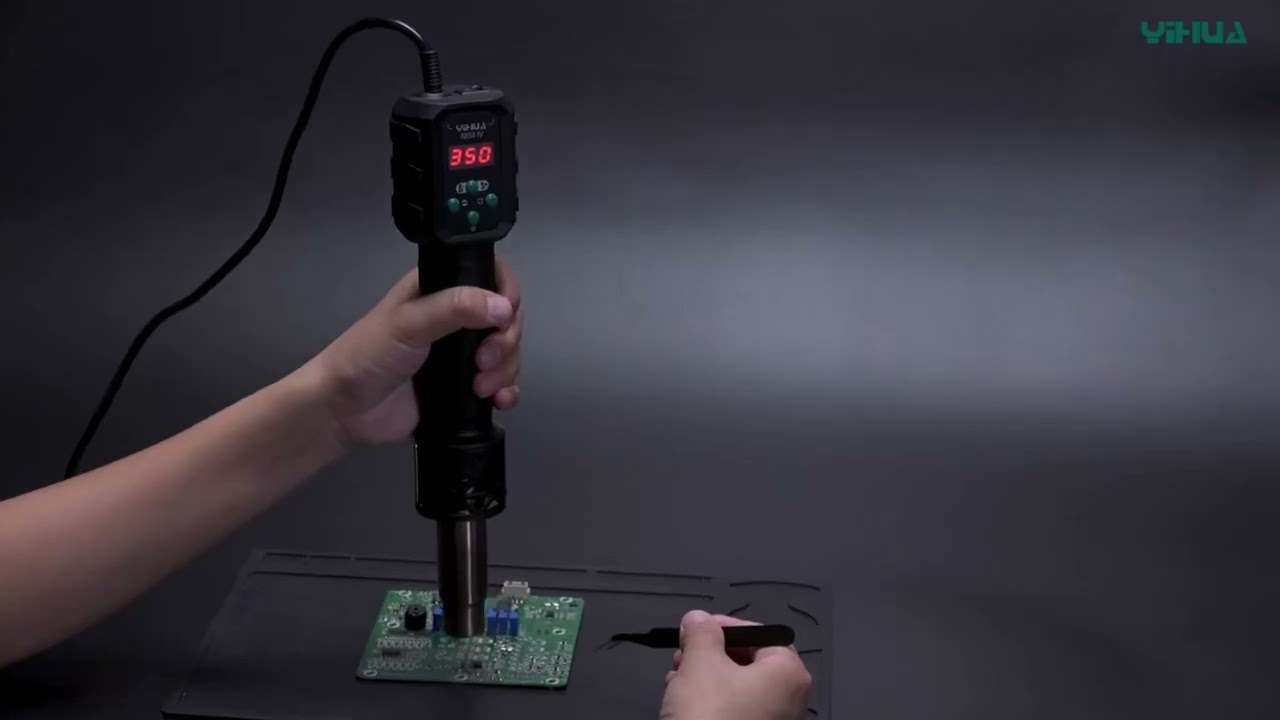 YIHUA Hot Air Gun Temperature Adjustable 8858-IV 700W Soldering Rewo