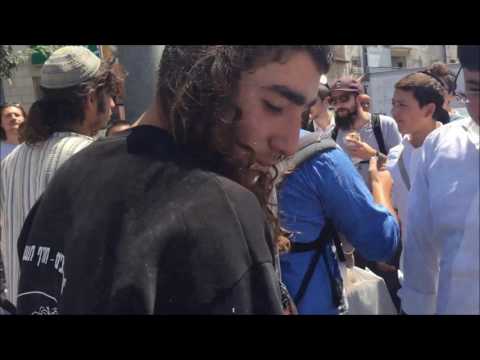 Burning and Spitting on preacher of Jesus the Christ in Jerusalem