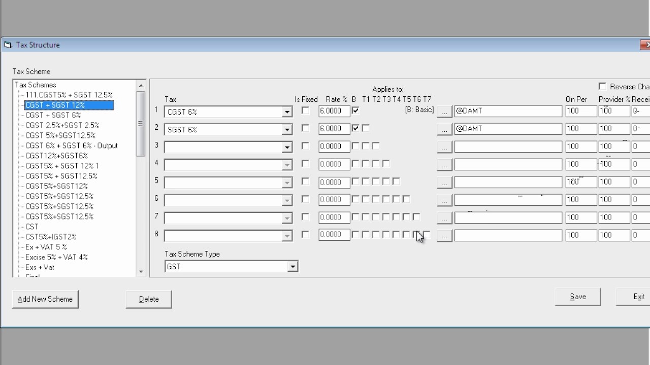 Highrise 10 Purchase Module   Centralise Tax Scheme