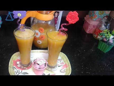 اسرع عصير مانجا طبيعي بدون اي اضافات