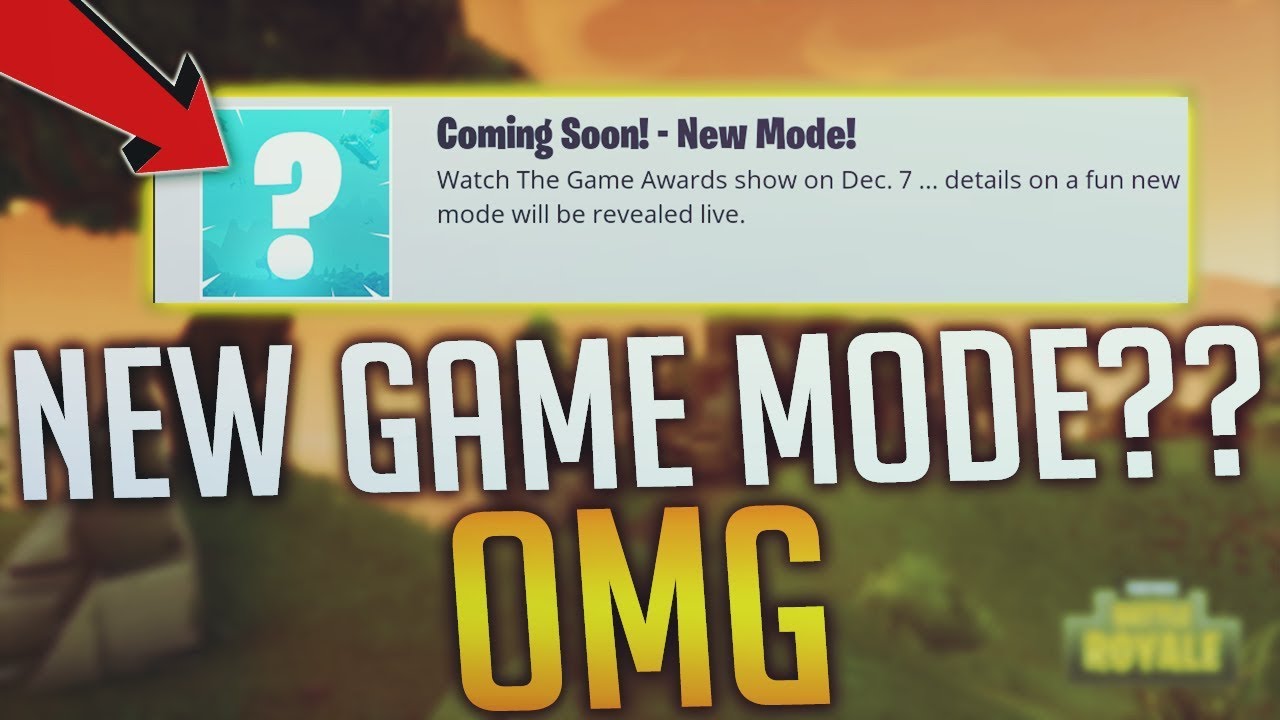 FORTNITE NEW GAME MODE UPDATE??!! - Fortnite Battle Royale ...