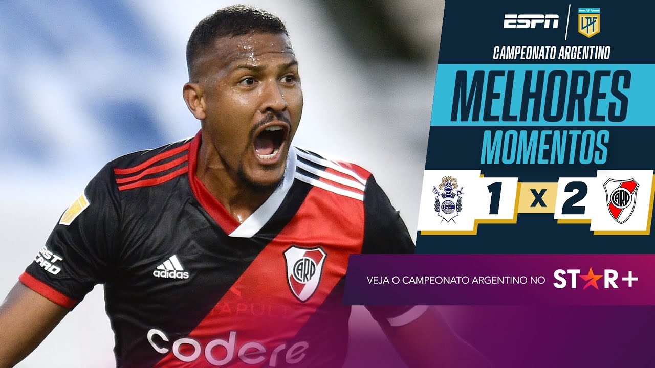 RIVER PLATE vence o Gimnasia de virada com direito a GOLAÇO no fim | Melhores Momentos