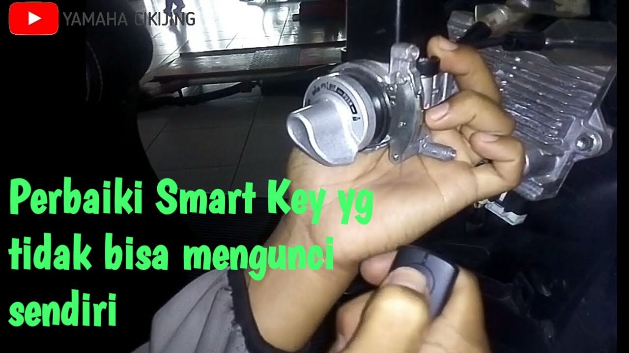 Cara perbaiki Kunci Smart Key motor lexi tidak bisa mengunci sendiri