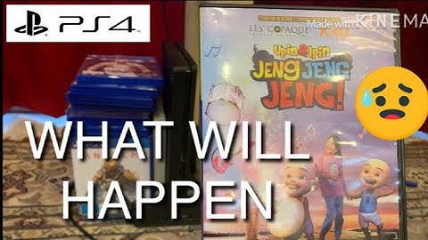 WHAT WILL HAPPEN IF A MOVIE CD IS INSERTED INTO PS4