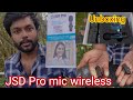 Unboxing jsd pro m1 wireless mic under 1000 wireless mic for mobile android and iphone