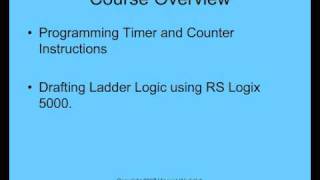 RSLogix 5000 PLC Training RS Logix 500