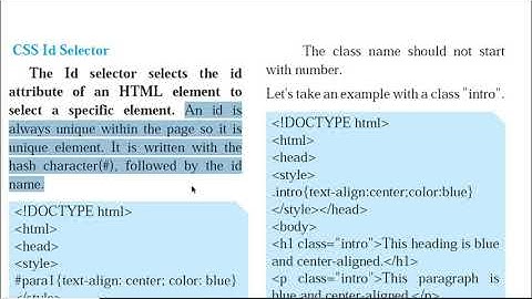 SELECTORS IN CSS XII COMMERCE INFORMATION TECHNOLOGY BY JAYESH RAJGOR