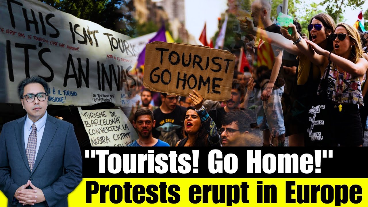 Protests against Tourism: A new trend in Europe - YouTube