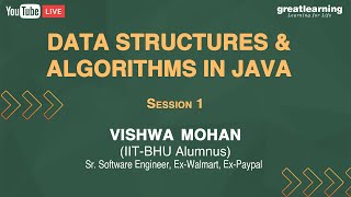 Data Structures and Algorithms in Java | Session 1 | Great Learning Free Courses screenshot 3