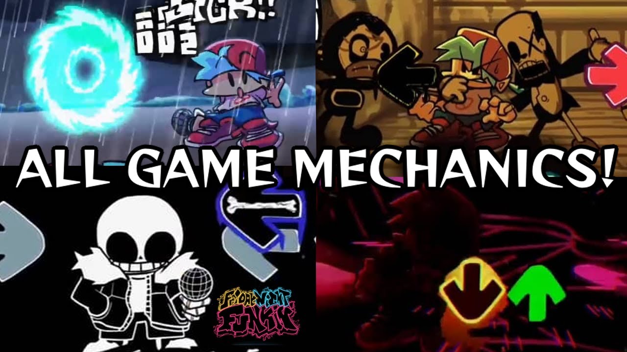 FNF Indie Cross ALL GAME MECHANICS!